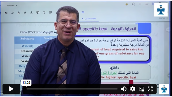 الحرارة النوعية